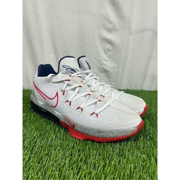 RARE NIKE LeBron 17 Duquesne Home PE Size 14 Nike Sample - Picture 1 of 8